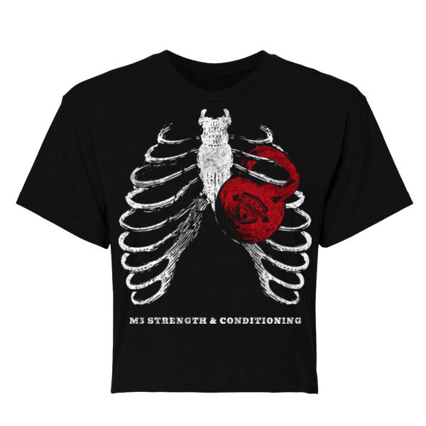 KETTLE HEART - WOMEN'S CROP T-SHIRT Thumbnail