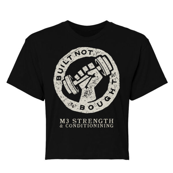 BUILT NOT BOUGHT - WOMEN'S CROP T-SHIRT Thumbnail